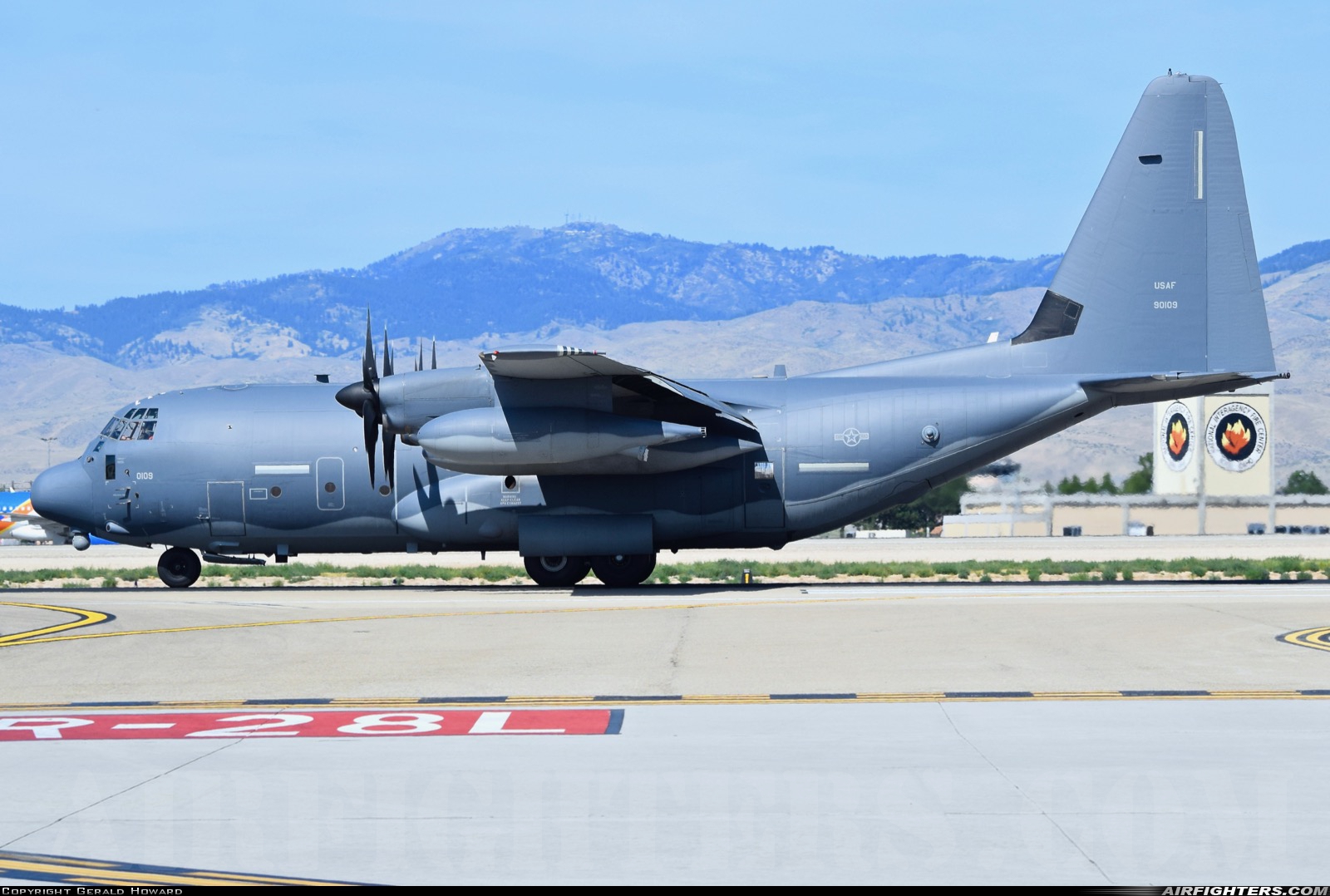 USA - Air Force Lockheed Martin MC-130J Hercules (L-382) 09-0109 at Boise - Air Terminal / Gowen Field (Municipal) (BOI / KBOI), USA