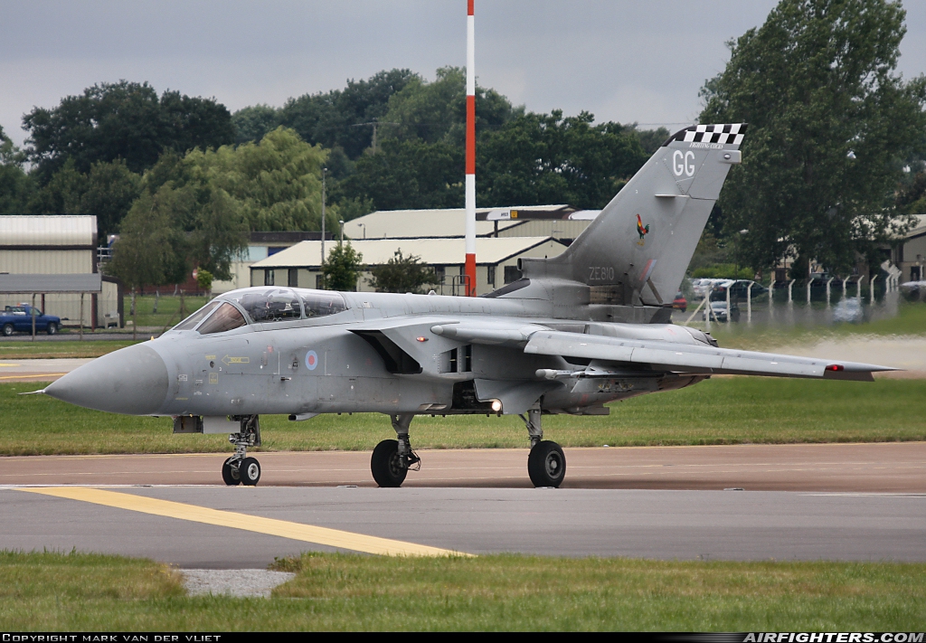 UK - Air Force Panavia Tornado F3 ZE810 at Fairford (FFD / EGVA), UK