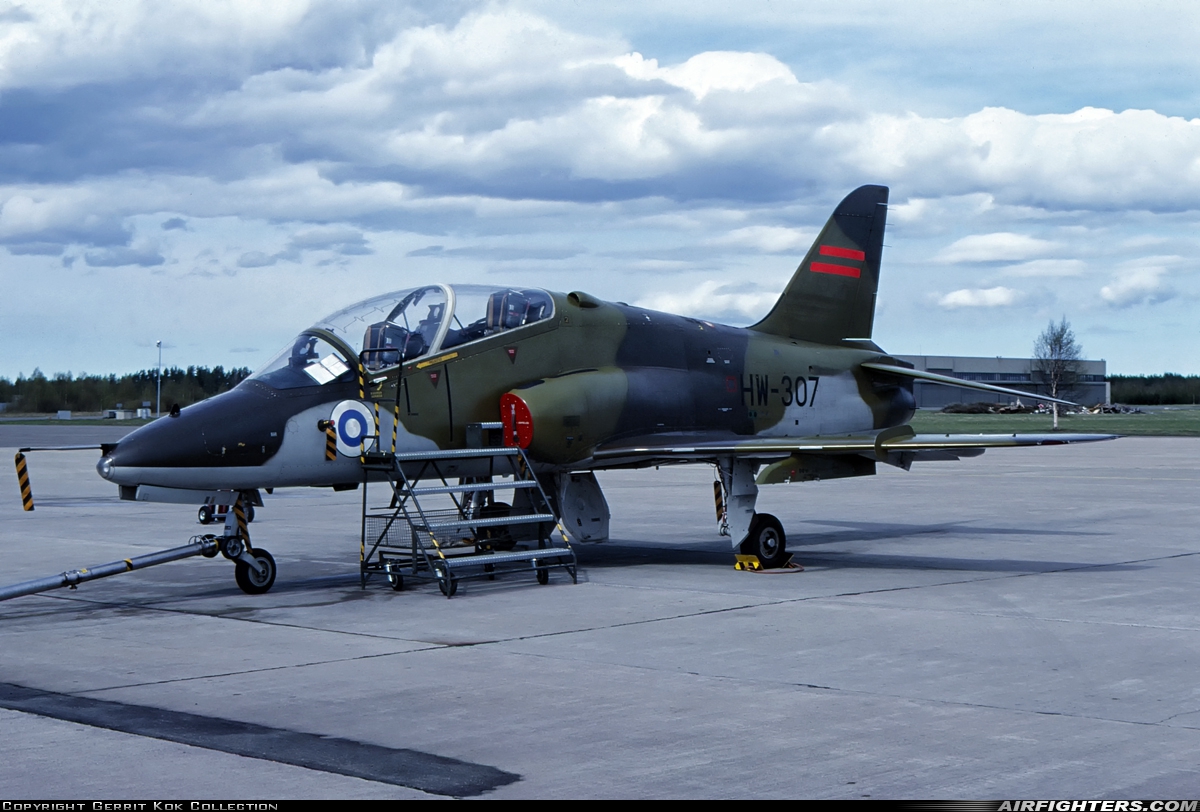 Finland - Air Force British Aerospace Hawk Mk.51 HW-307 at Kauhava (KAU / EFKA), Finland