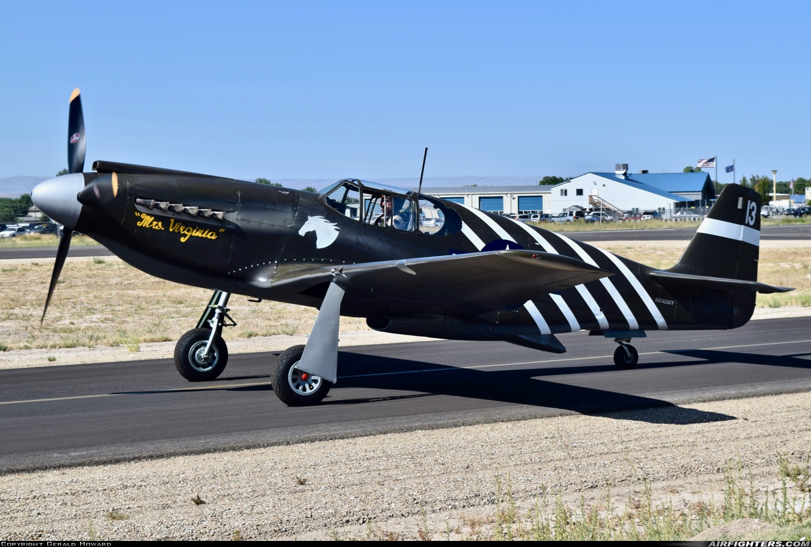 Private - Planes of Fame Air Museum North American P-51A Mustang NX4235Y at Nampa - Municipal (MAN / KMAN), USA