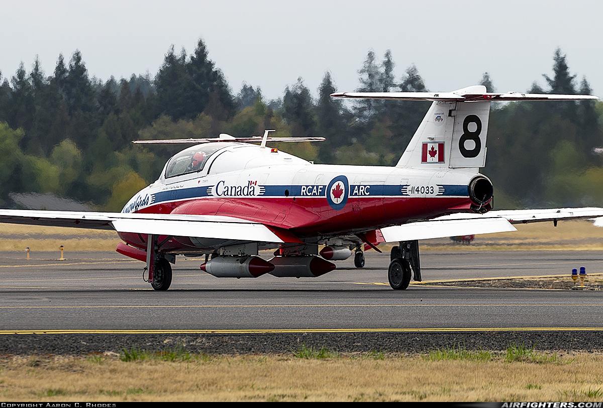 Canada - Air Force Canadair CT-114 Tutor (CL-41A) 114033 at Portland - Portland-Hillsboro (HIO), USA