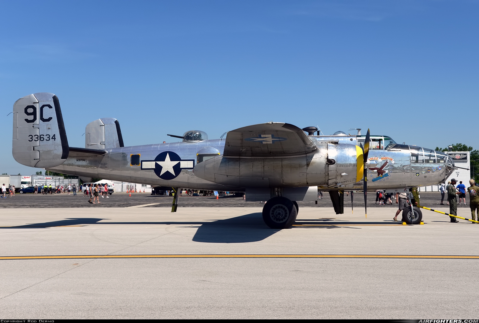 Private - Yankee Air Force North American B-25D Mitchell N3774 at Toledo - Express (TOL / KTOL), USA