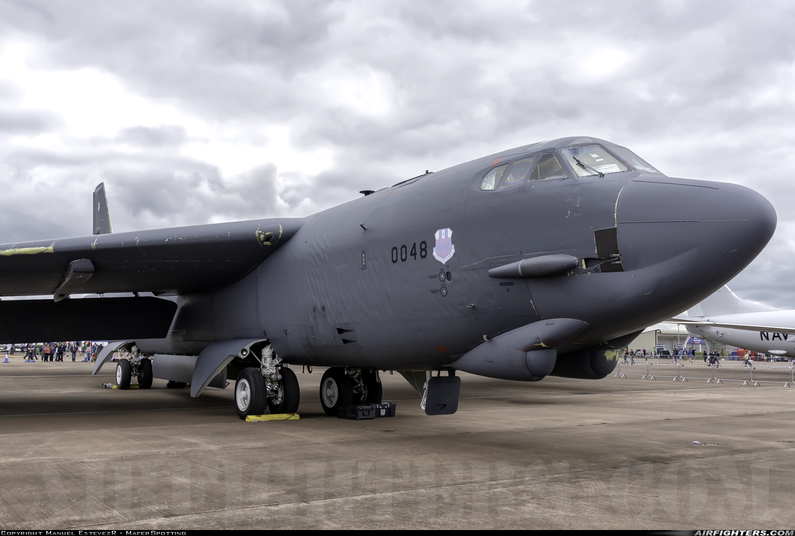 USA - Air Force Boeing B-52H Stratofortress 60-0048 at Fairford (FFD / EGVA), UK