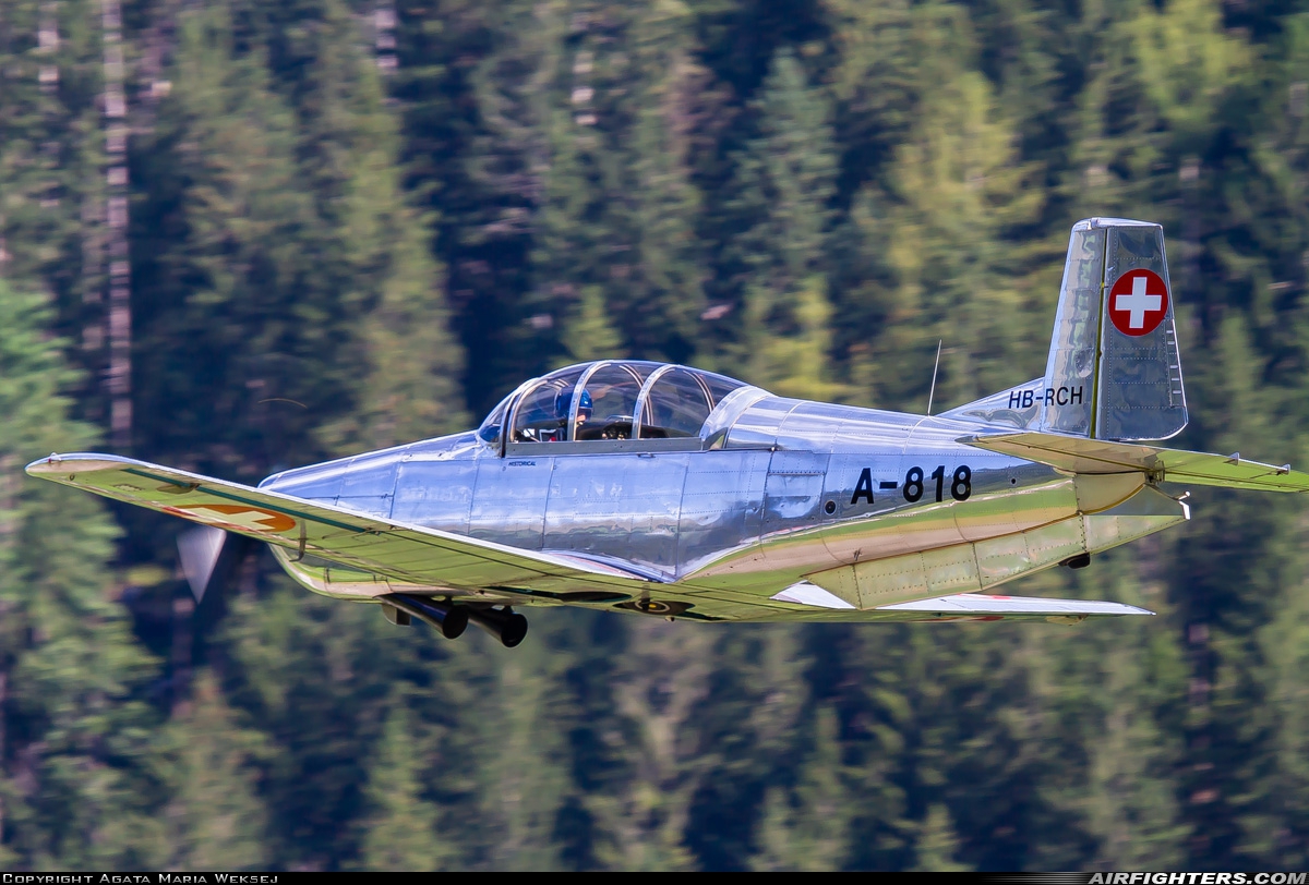 Private - P-3 Flyers Pilatus P-3-05 HB-RCH at St. Stephan (LSTS), Switzerland