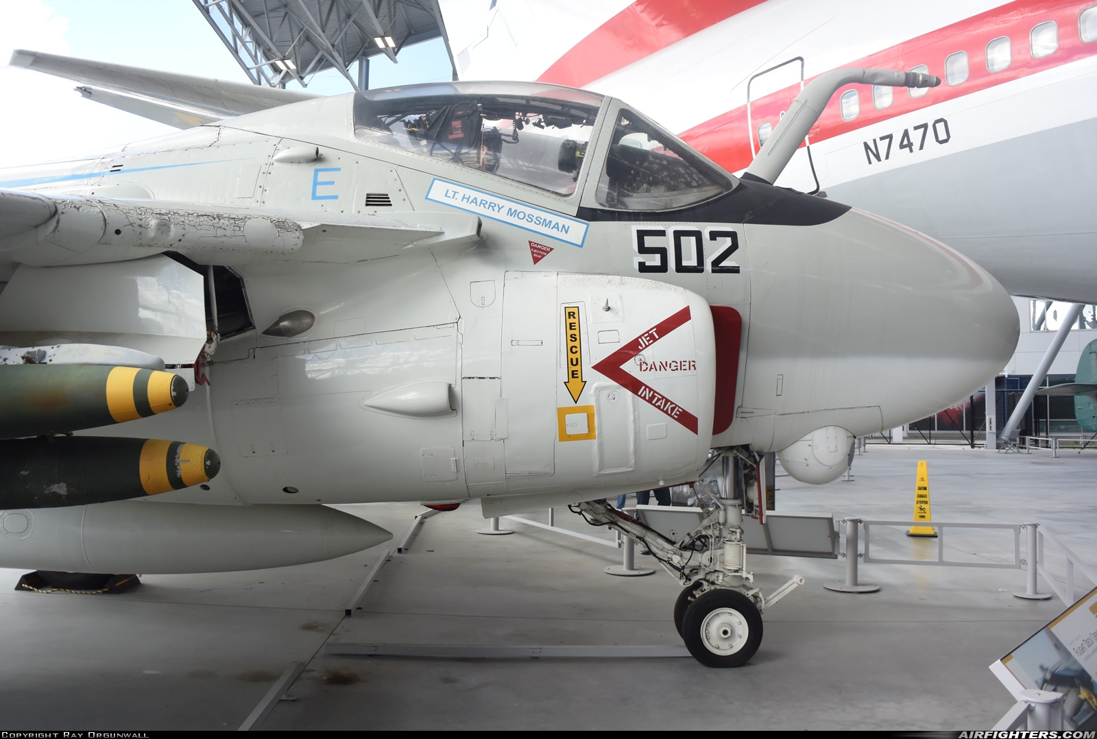 USA - Navy Grumman A-6E Intruder (G-128) 158794 at Seattle - Boeing Field / King County Int. (BFI / KBFI), USA