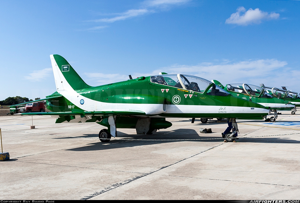 Saudi Arabia - Air Force British Aerospace Hawk Mk.65A 8817 at Luqa - Malta International (MLA / LMML), Malta