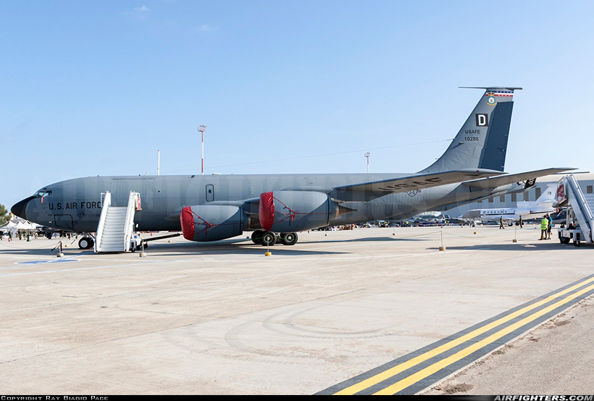 USA - Air Force Boeing KC-135R Stratotanker (717-100) 61-0288 at Luqa - Malta International (MLA / LMML), Malta