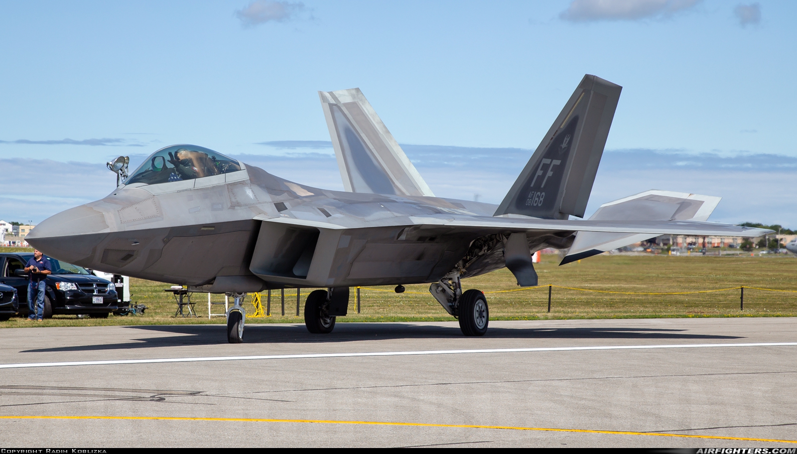 USA - Air Force Lockheed Martin F-22A Raptor 08-4168 at Rochester - Greater Rochester Int. (Monroe County) (ROC / KROC), USA