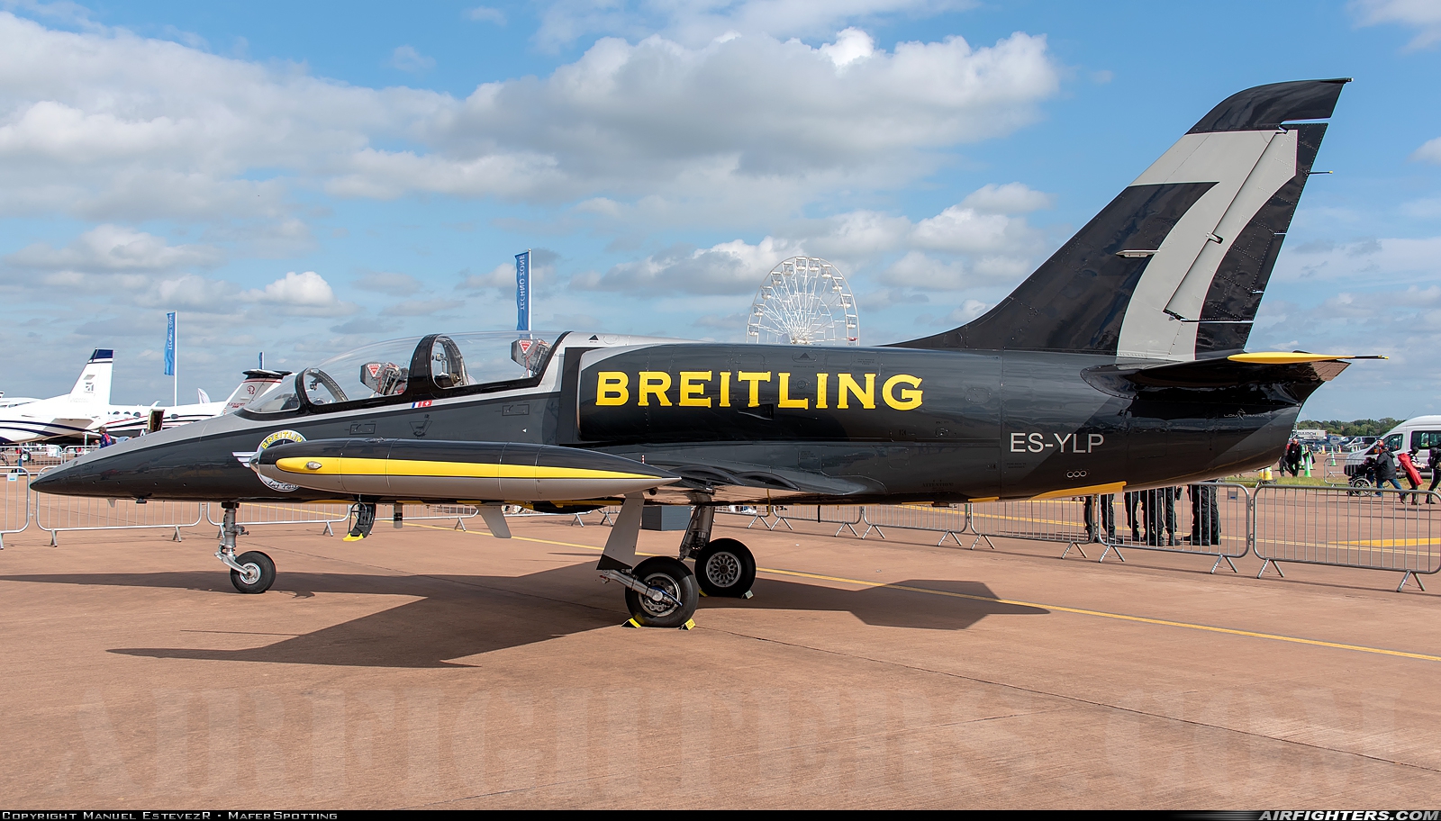 Private - Breitling Jet Team Aero L-39C Albatros ES-YLP at Fairford (FFD / EGVA), UK