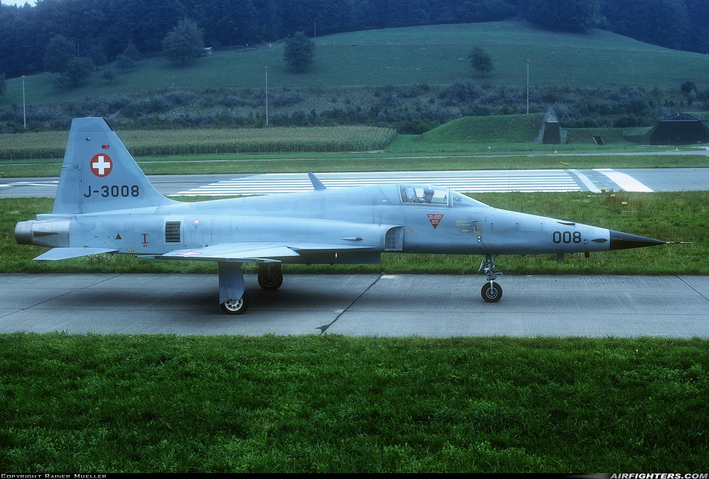 Switzerland - Air Force Northrop F-5E Tiger II J-3008 at Dubendorf (LSMD), Switzerland