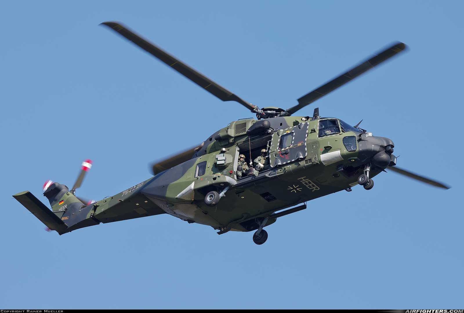 Germany - Army NHI NH-90TTH 79+20 at Off-Airport - Roecke, Germany