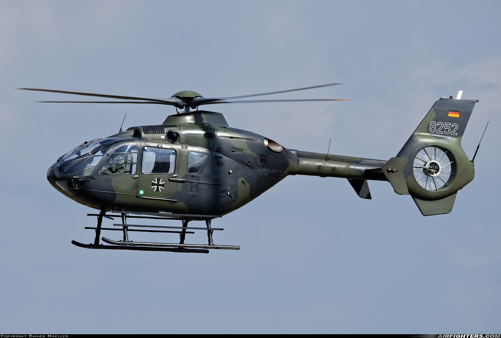 Germany - Army Eurocopter EC-135T1 82+52 at Buckeburg (- Achum) (ETHB), Germany