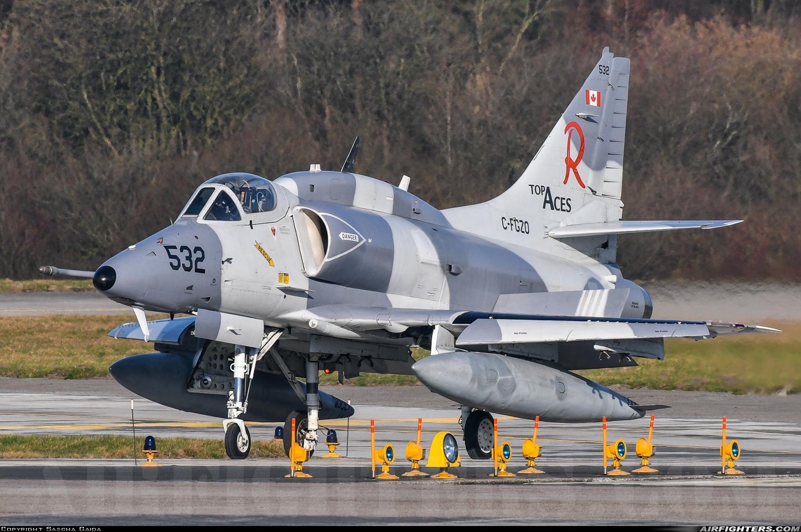 Company Owned - Top Aces (ATSI) Douglas A-4N Skyhawk C-FGZO at Wittmundhafen (Wittmund) (ETNT), Germany