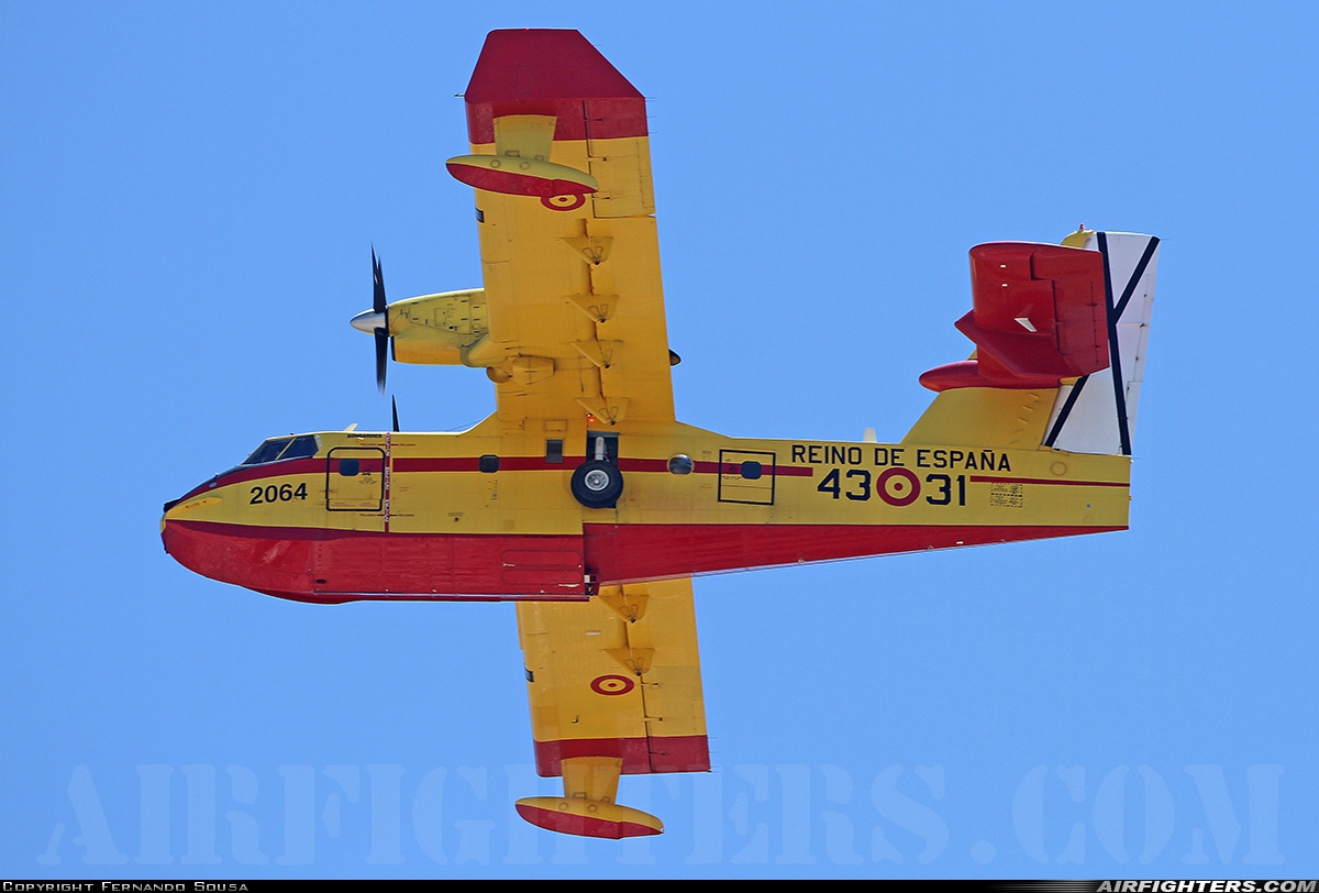 Spain - Air Force Canadair CL-415-6B11 UD.14-01 at Off-Airport - Seville, Spain