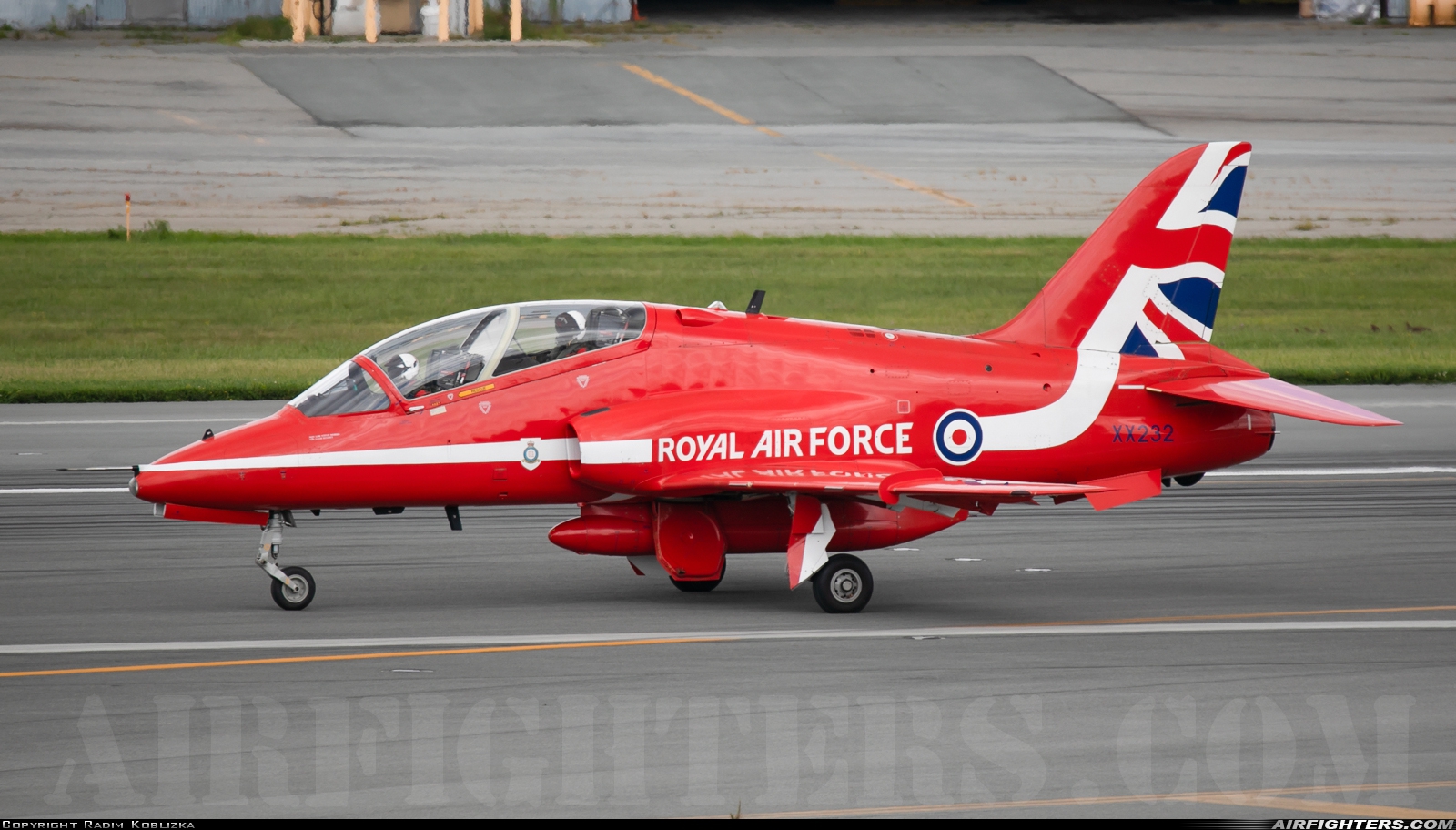 UK - Air Force British Aerospace Hawk T.1 XX232 at Newburgh - Stewart Int. (AFB) (SWF / KSWF), USA