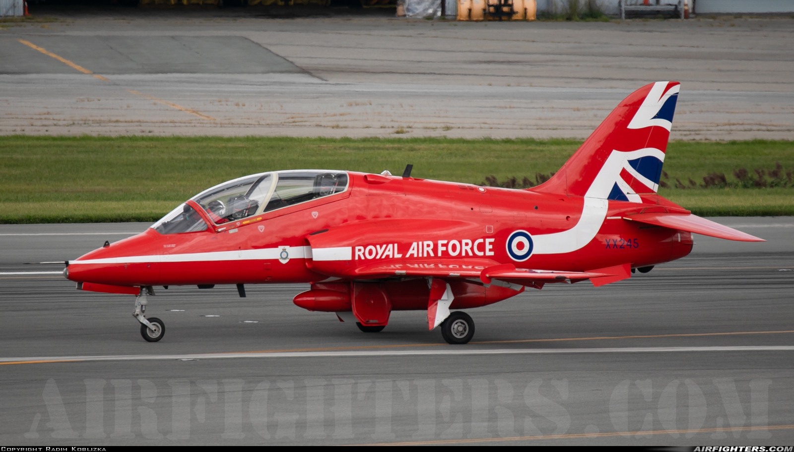 UK - Air Force British Aerospace Hawk T.1 XX245 at Newburgh - Stewart Int. (AFB) (SWF / KSWF), USA