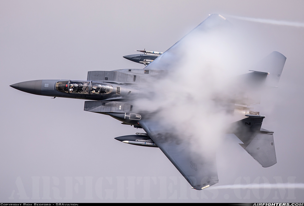USA - Air Force McDonnell Douglas F-15E Strike Eagle 91-0331 at Off-Airport - North Wales, UK