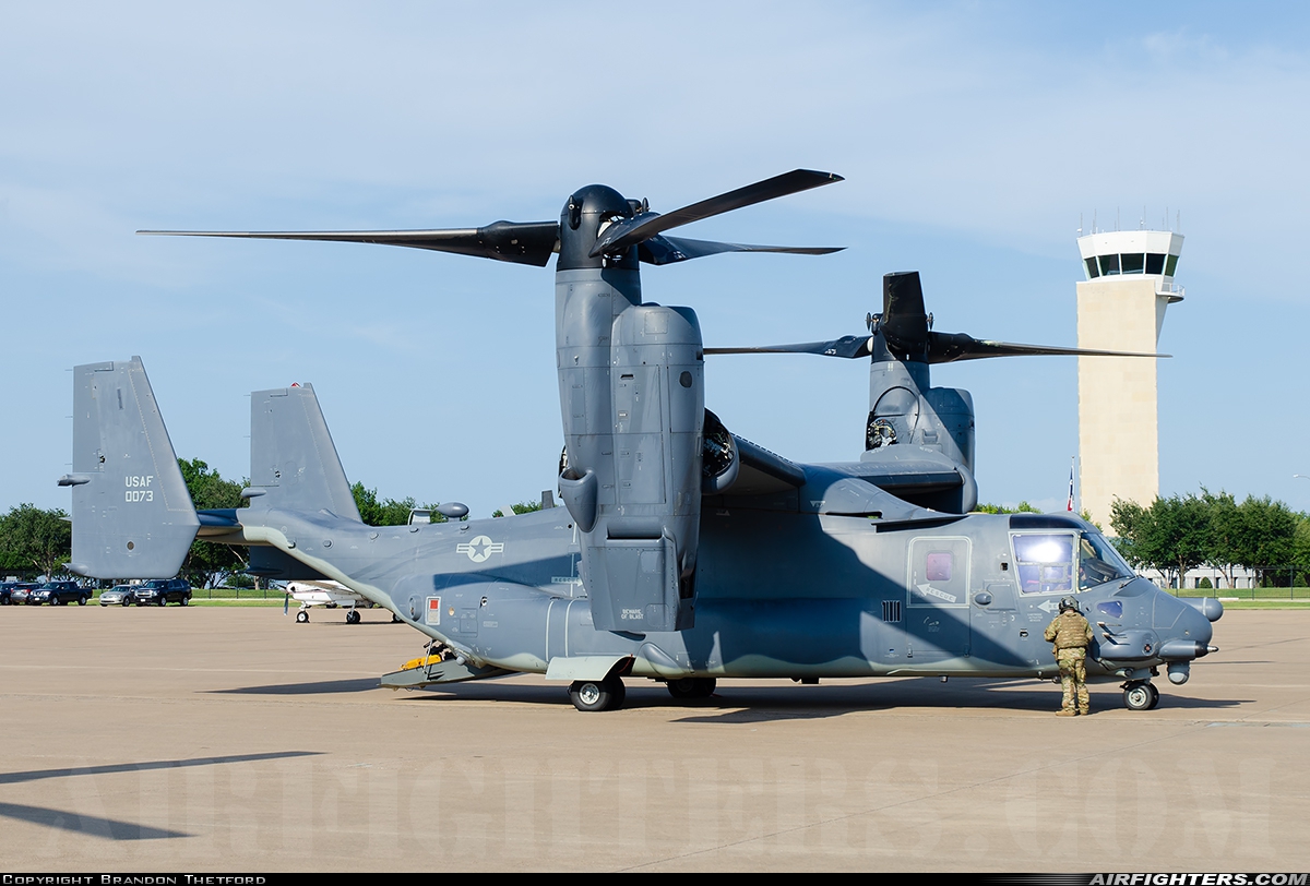 USA - Air Force Bell / Boeing CV-22B Osprey 14-0073 at Fort Worth - Alliance (AFW / KAFW), USA