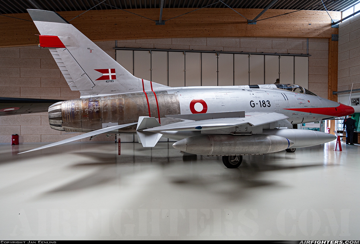 Denmark - Air Force North American F-100D Super Sabre 55-2739 at Stauning (STA / EKVJ), Denmark