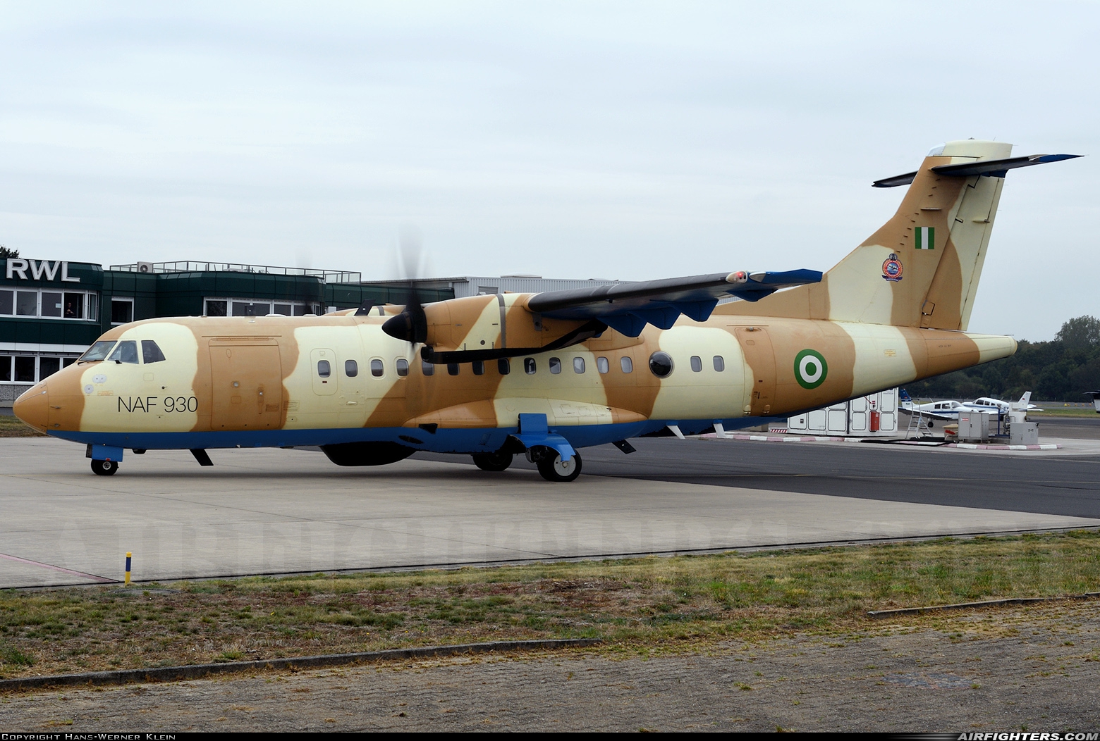Nigeria - Air Force ATR ATR-42-500MP Surveyor NAF930 at Monchengladbach (- Dusseldorf Express) (MGL / EDLN), Germany