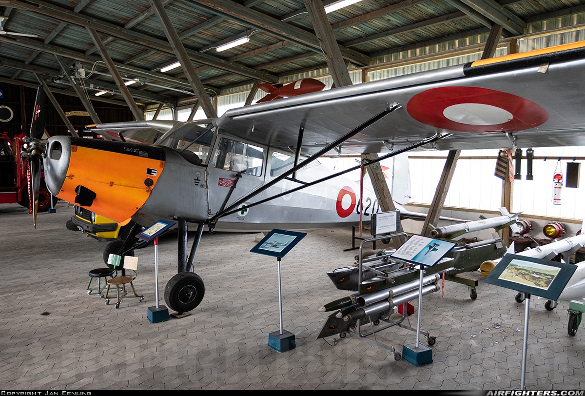 Denmark - Air Force Skandinavisk Aero Industri (S.A.I.) KZ-VII Laerke O-620 at Karup (KRP / EKKA), Denmark