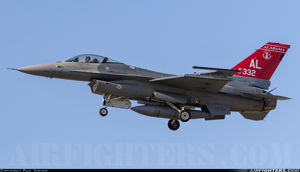 USA - Air Force General Dynamics F-16C Fighting Falcon 87-0332 at St. Louis - Spirit of St. Louis (SUS / KSUS), USA