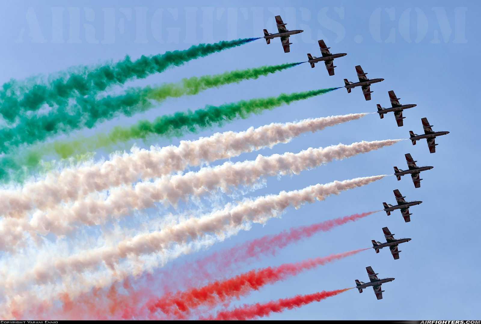 Italy - Air Force Aermacchi MB-339PAN MM54551 at Treviso - Istrana (Vittorio Bragadin) (LIPS), Italy