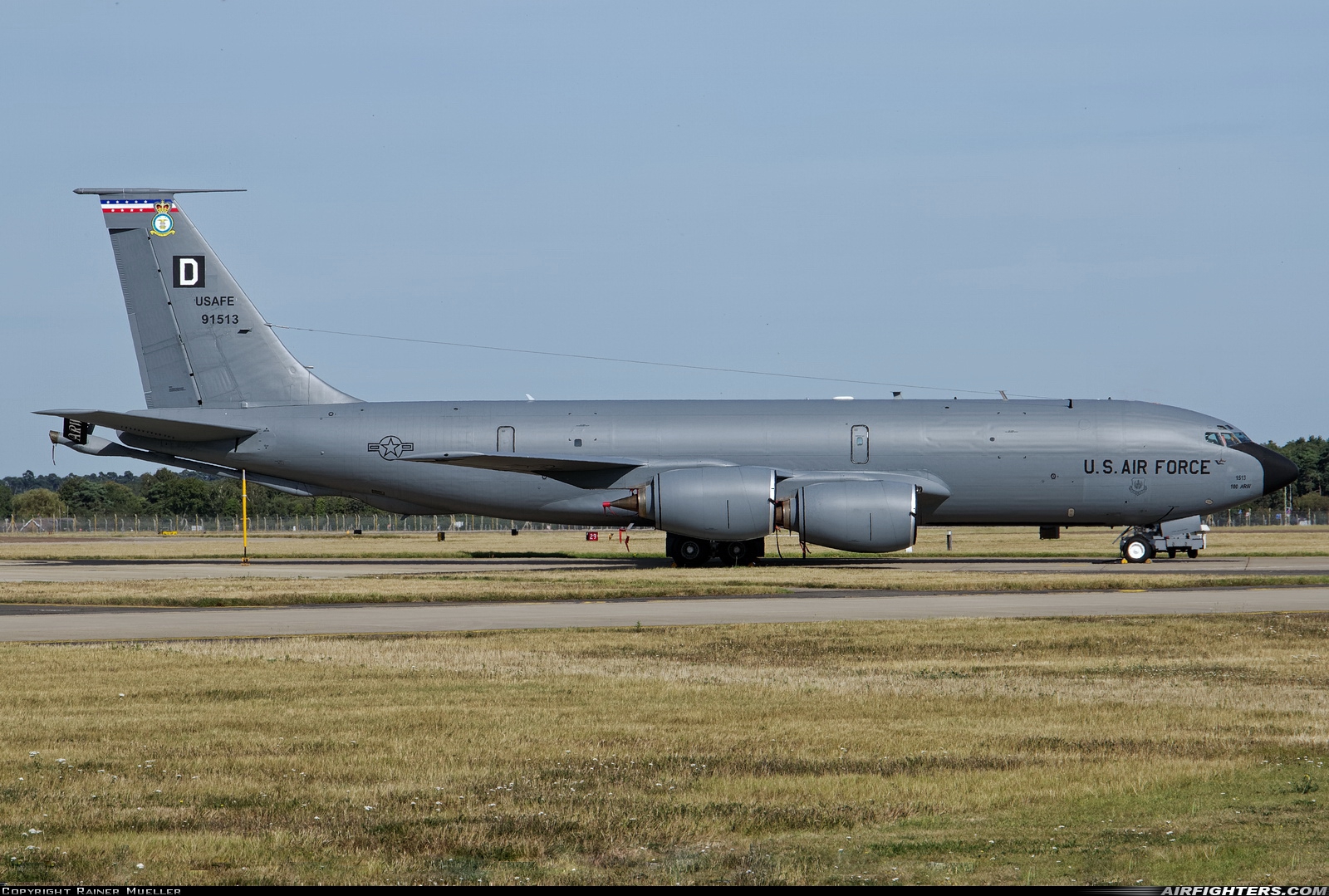 USA - Air Force Boeing KC-135T Stratotanker (717-148) 59-1513 at Mildenhall (MHZ / GXH / EGUN), UK