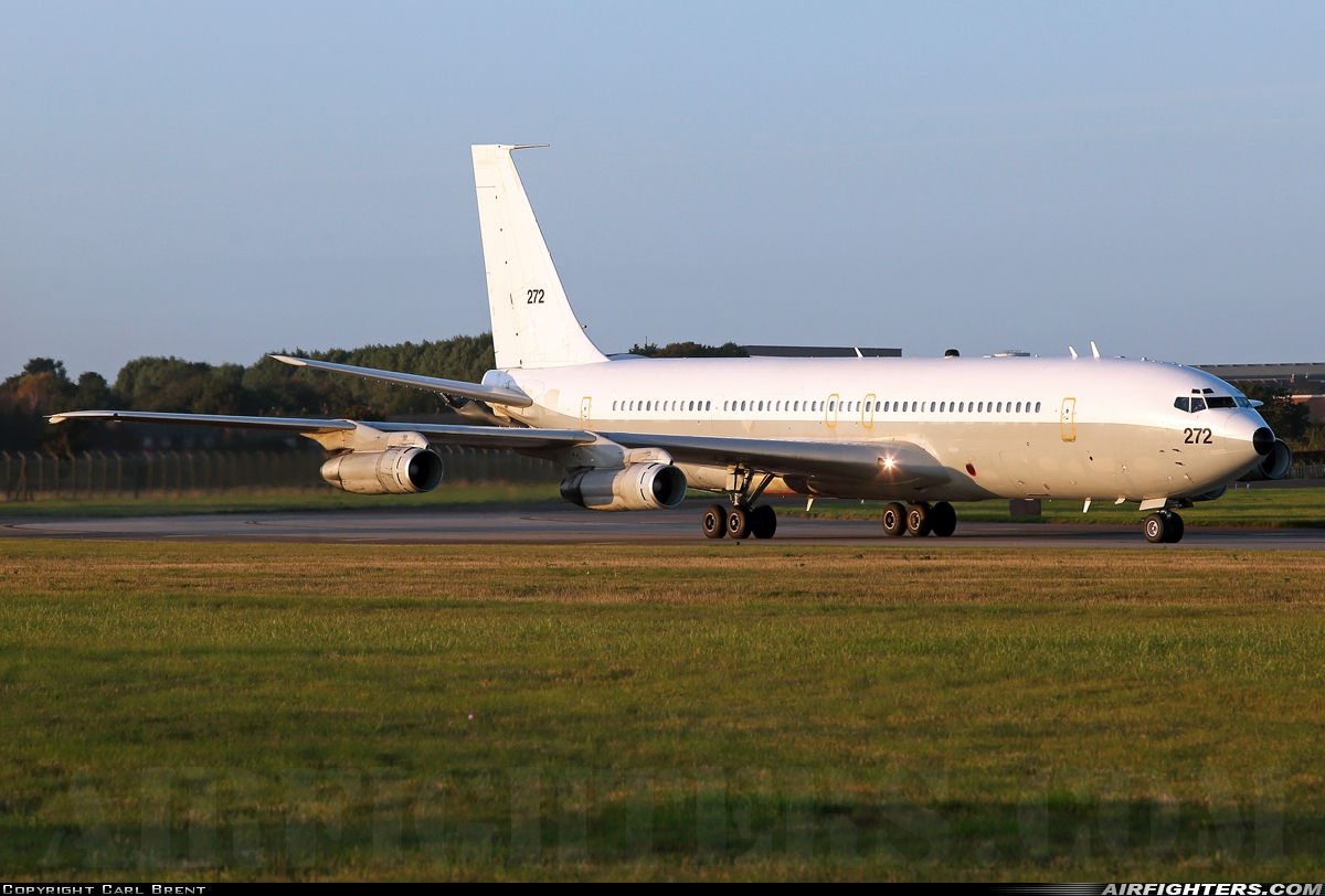 Israel - Air Force Boeing 707-3L6C Re'em 272 at Waddington (WTN / EGXW), UK