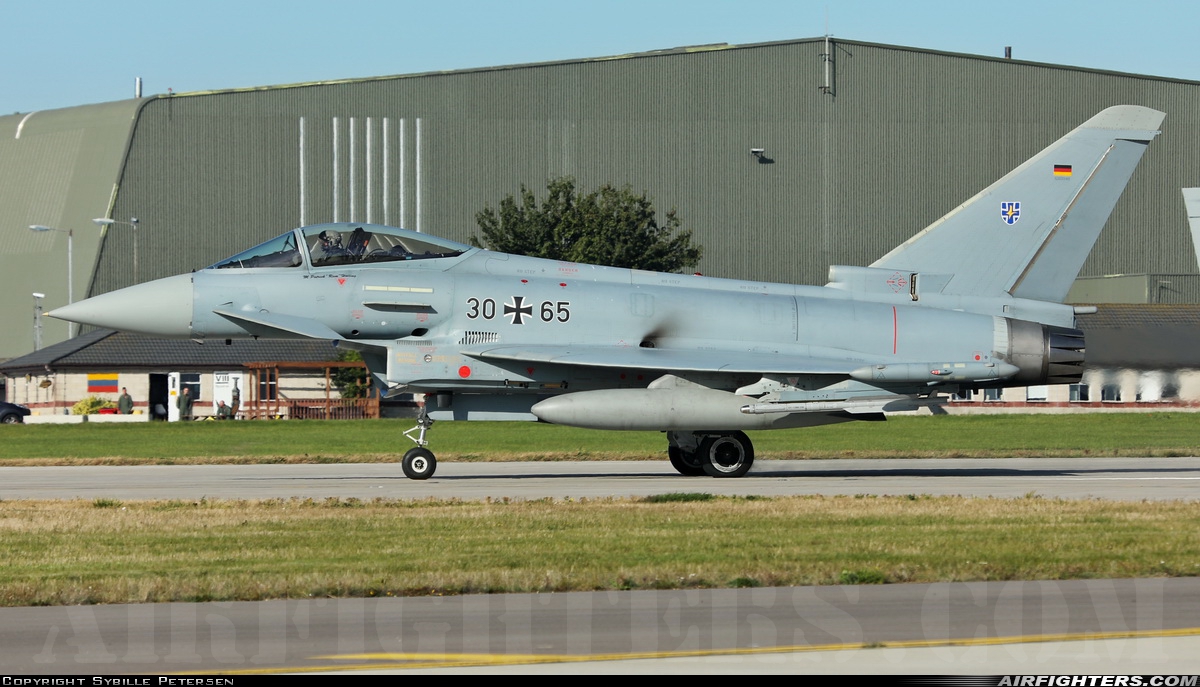 Germany - Air Force Eurofighter EF-2000 Typhoon S 30+65 at Waddington (WTN / EGXW), UK