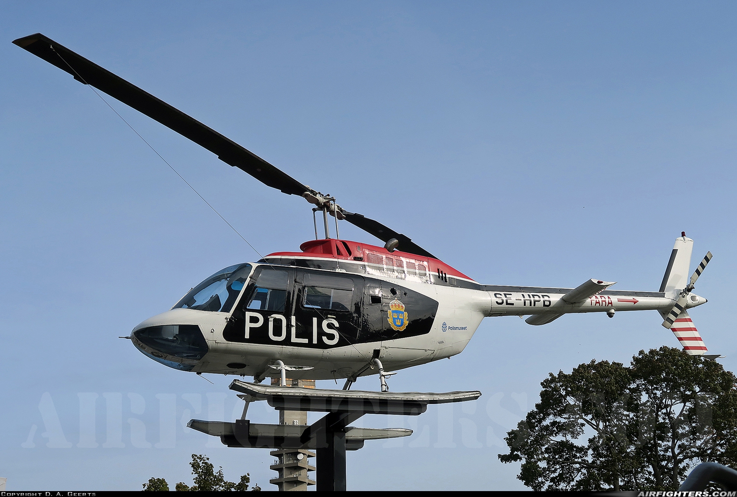Sweden - Navy Agusta-Bell Hkp6B JetRanger (AB-206B) 06045 at Off-Airport - Stockholm, Sweden