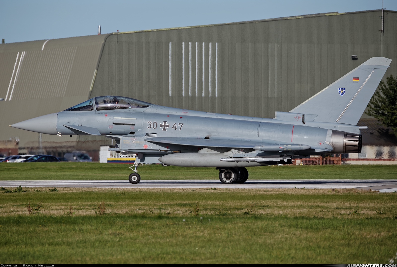 Germany - Air Force Eurofighter EF-2000 Typhoon S 30+47 at Waddington (WTN / EGXW), UK