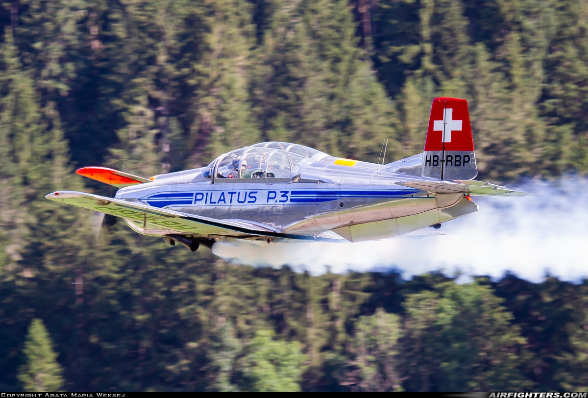 Private - P-3 Flyers Pilatus P-3-05 HB-RBP at St. Stephan (LSTS), Switzerland