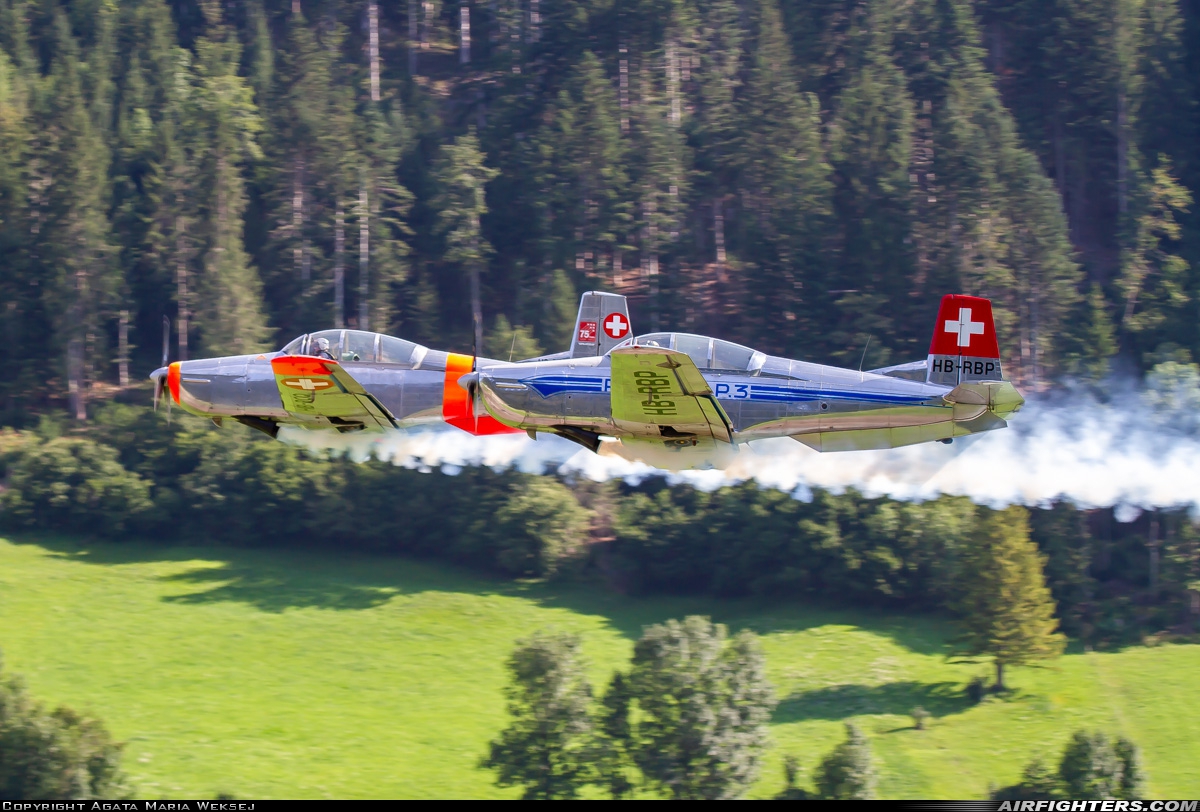 Private - P-3 Flyers Pilatus P-3-05 HB-RBP at St. Stephan (LSTS), Switzerland