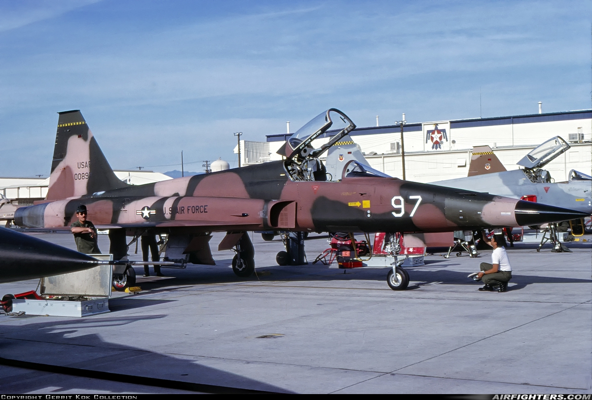USA - Air Force Northrop F-5E Tiger II 73-00897 at Las Vegas - Nellis AFB (LSV / KLSV), USA