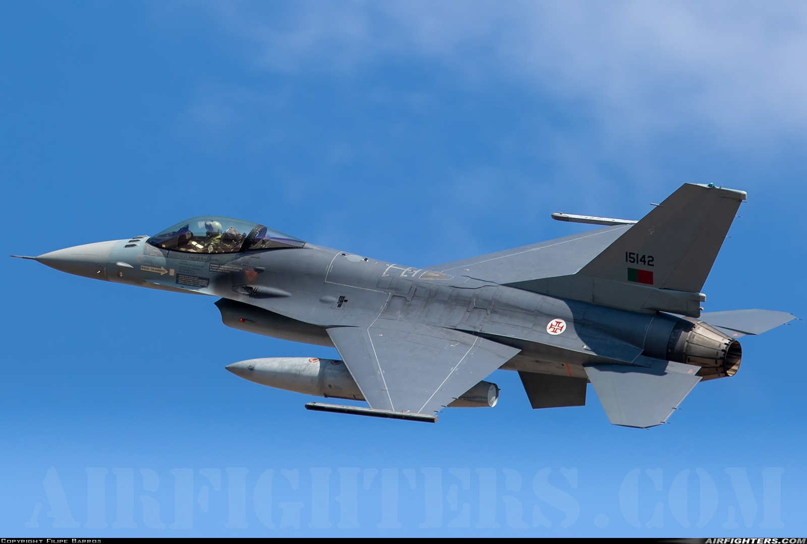 Portugal - Air Force General Dynamics F-16AM Fighting Falcon 15142 at Monte Real (BA5) (LPMR), Portugal