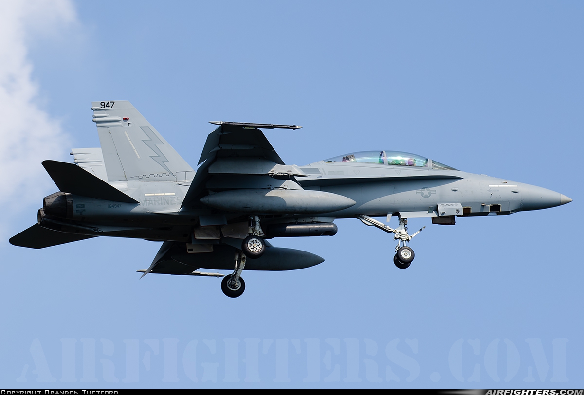 USA - Marines McDonnell Douglas F/A-18D(RC) Hornet 164947 at Fort Worth - NAS JRB / Carswell Field (AFB) (NFW / KFWH), USA