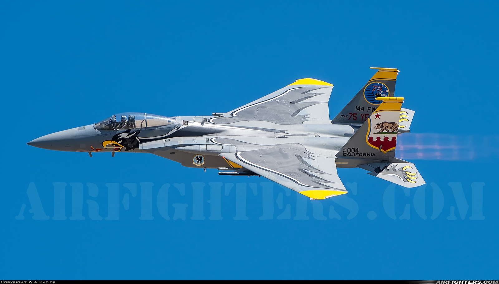 USA - Air Force McDonnell Douglas F-15C Eagle 84-0004 at Lemoore - NAS / Reeves Field (NLC), USA