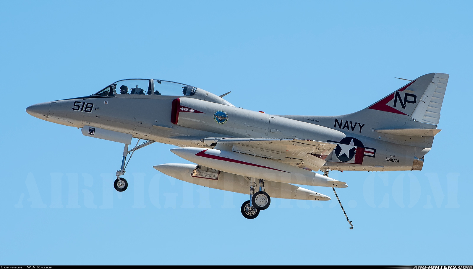 Private - Pacific Aero Ventures LLC Douglas TA-4J Skyhawk N518TA at Lemoore - NAS / Reeves Field (NLC), USA