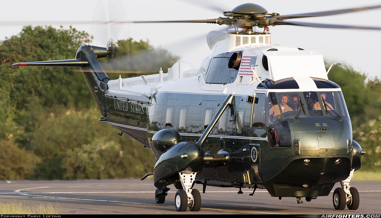 USA - Marines Sikorsky VH-3D Sea King 159356 at Biggin Hill (BQH / EGKB), UK