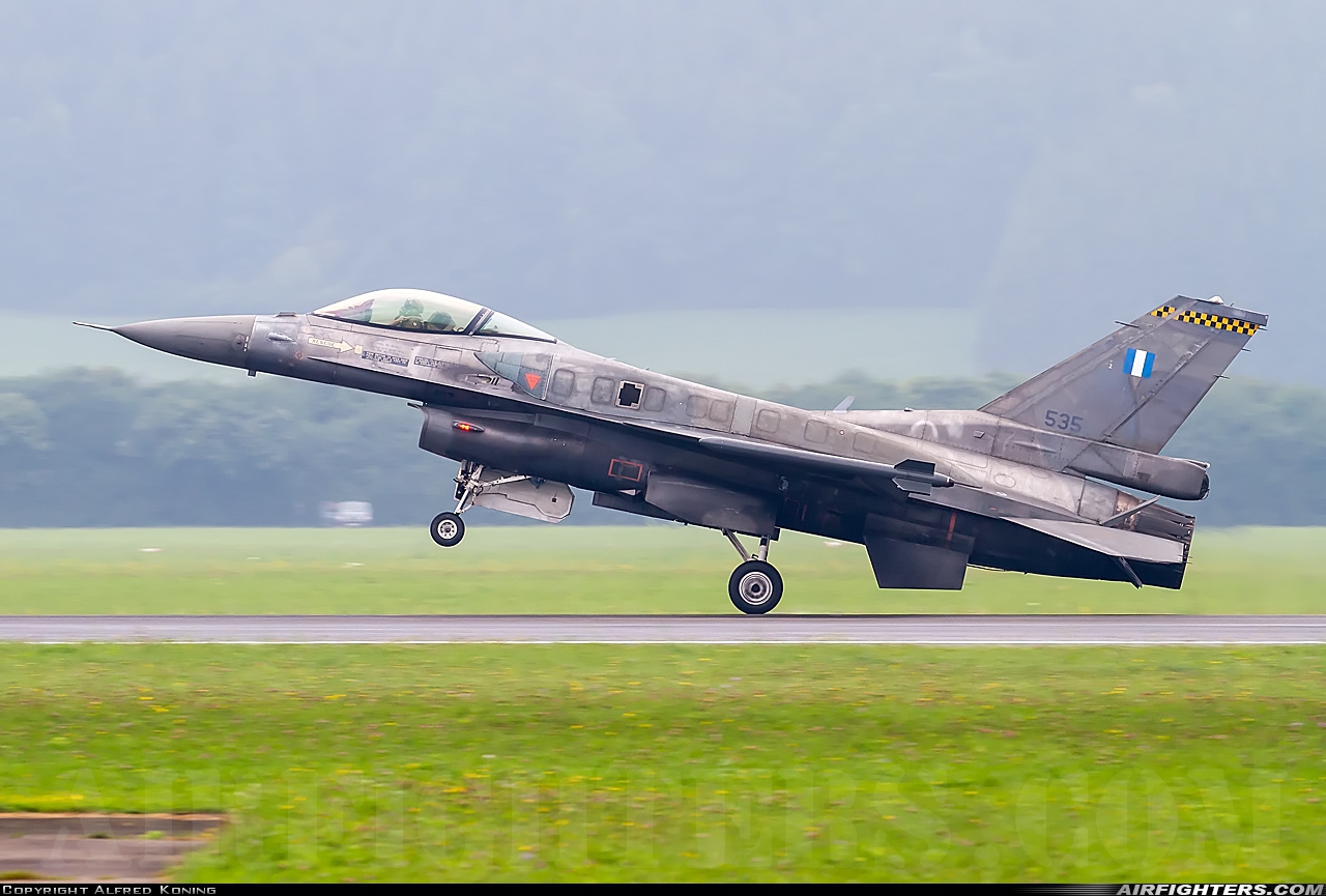 Greece - Air Force General Dynamics F-16C Fighting Falcon 535 at Zeltweg (LOXZ), Austria