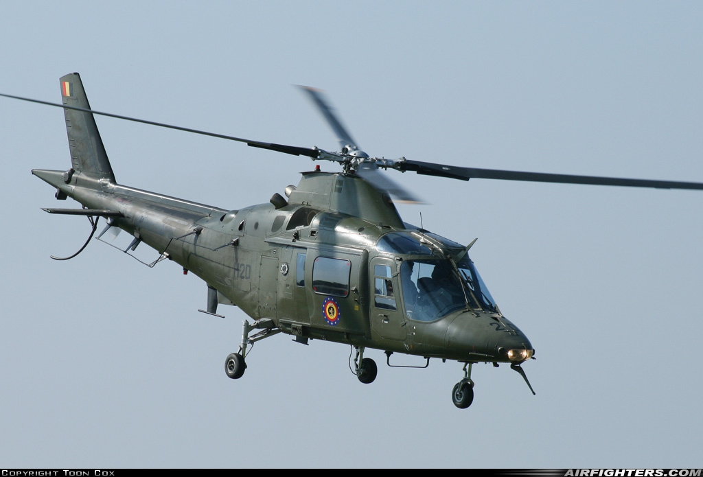 Belgium - Army Agusta A-109HO (A-109BA) H20 at Hasselt (- Kiewit) (EBZH), Belgium