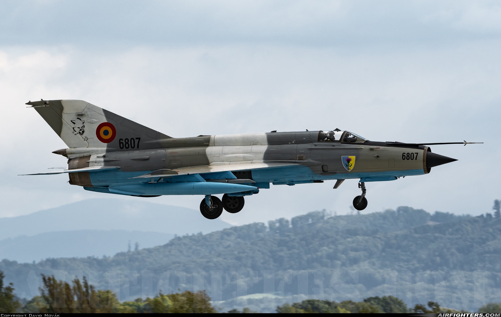 Romania - Air Force Mikoyan-Gurevich MiG-21MF-75 Lancer C 6807 at Ostrava - Mosnov (OSR / LKMT), Czech Republic