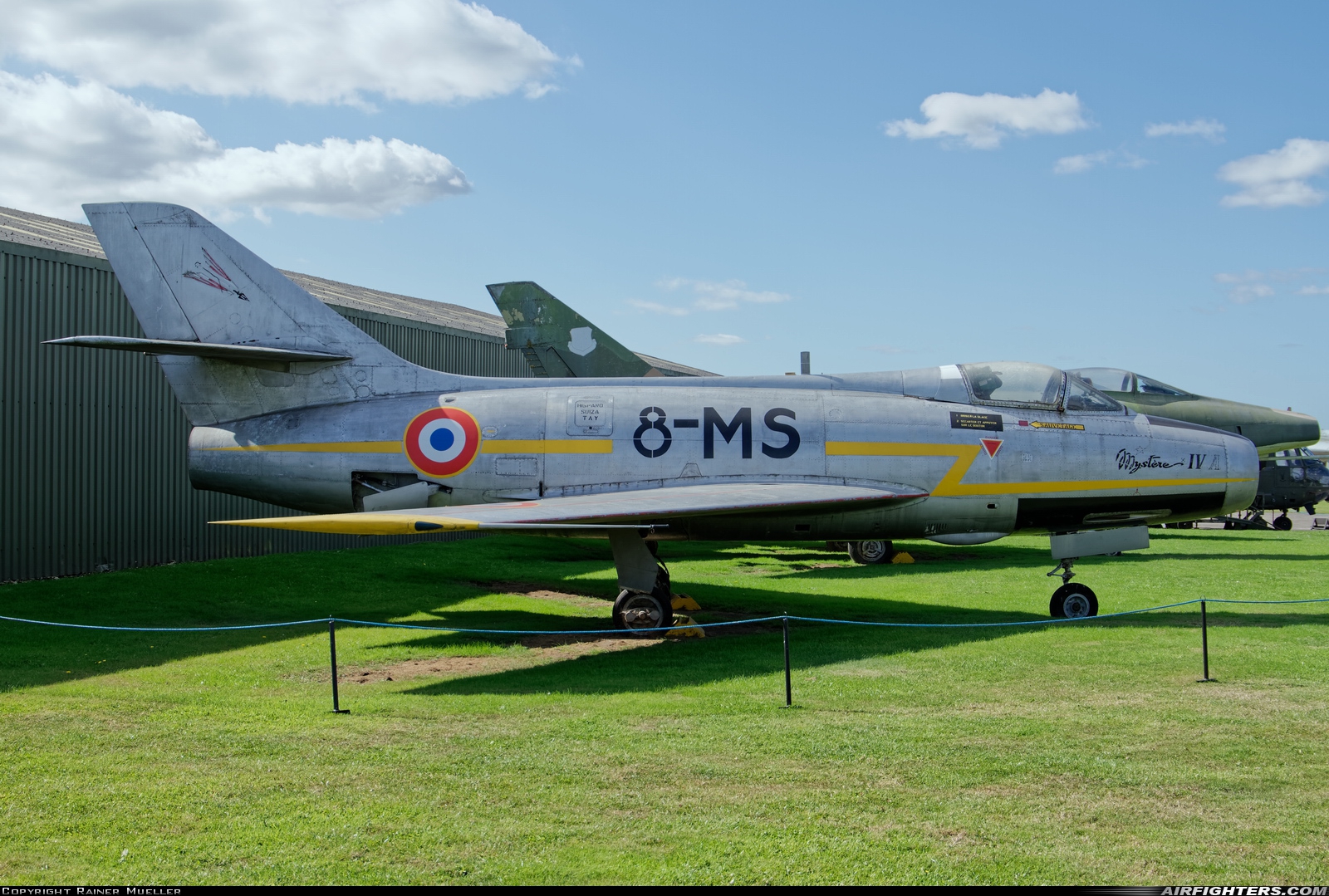 France - Air Force Dassault Mystere IVA 83 at Off-Airport - Newark, UK