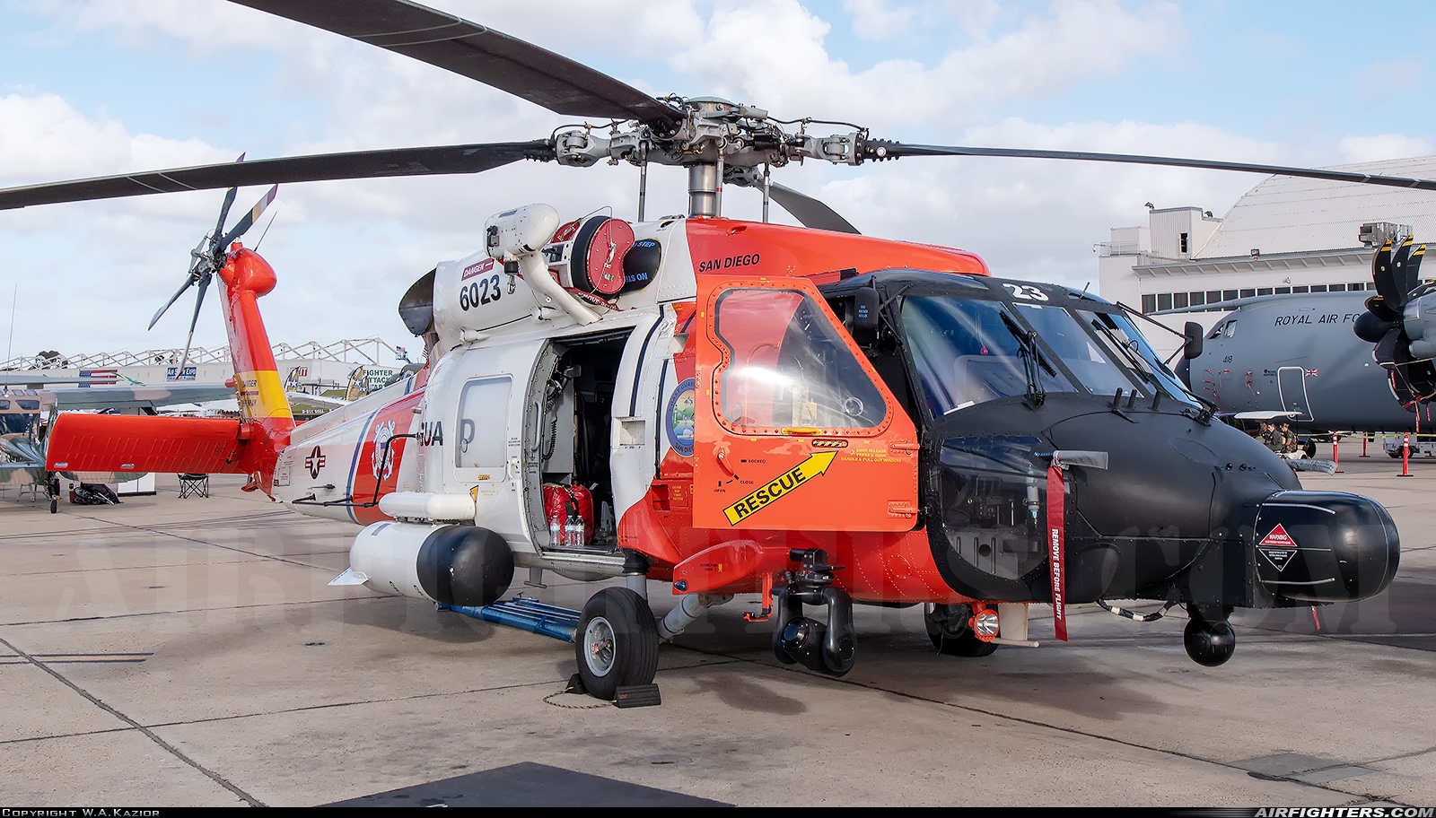USA - Coast Guard Sikorsky MH-60T Jayhawk 6023 at San Diego - Miramar MCAS (NAS) / Mitscher Field (NKX / KNKX), USA