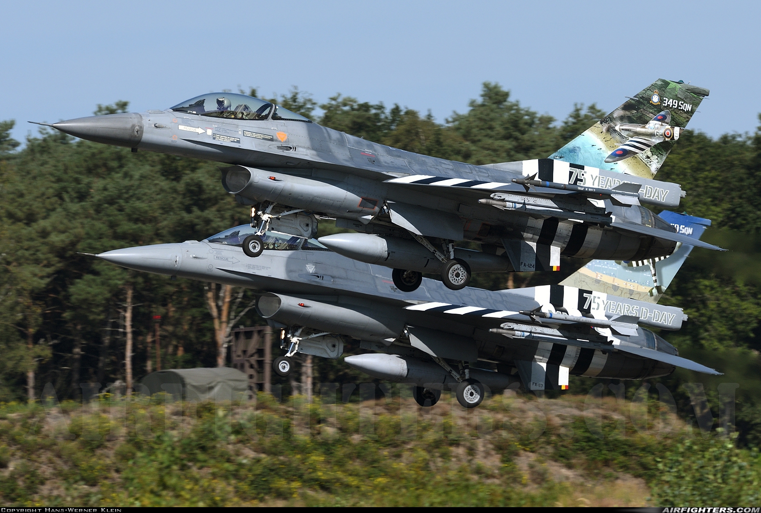 Belgium - Air Force General Dynamics F-16AM Fighting Falcon FA-124 at Kleine Brogel (EBBL), Belgium