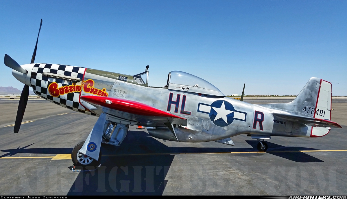 Private - Planes of Fame Air Museum North American P-51D Mustang N251BP at El Paso - Int. (ELP / KELP), USA