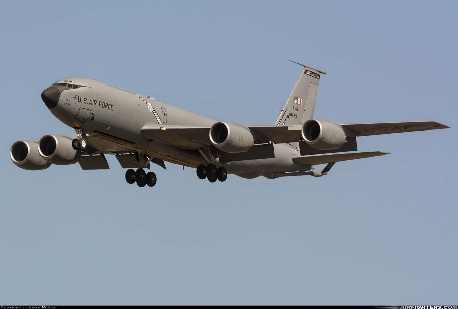 USA - Air Force Boeing KC-135R Stratotanker (717-148) 58-0129 at Rota (LERT), Spain