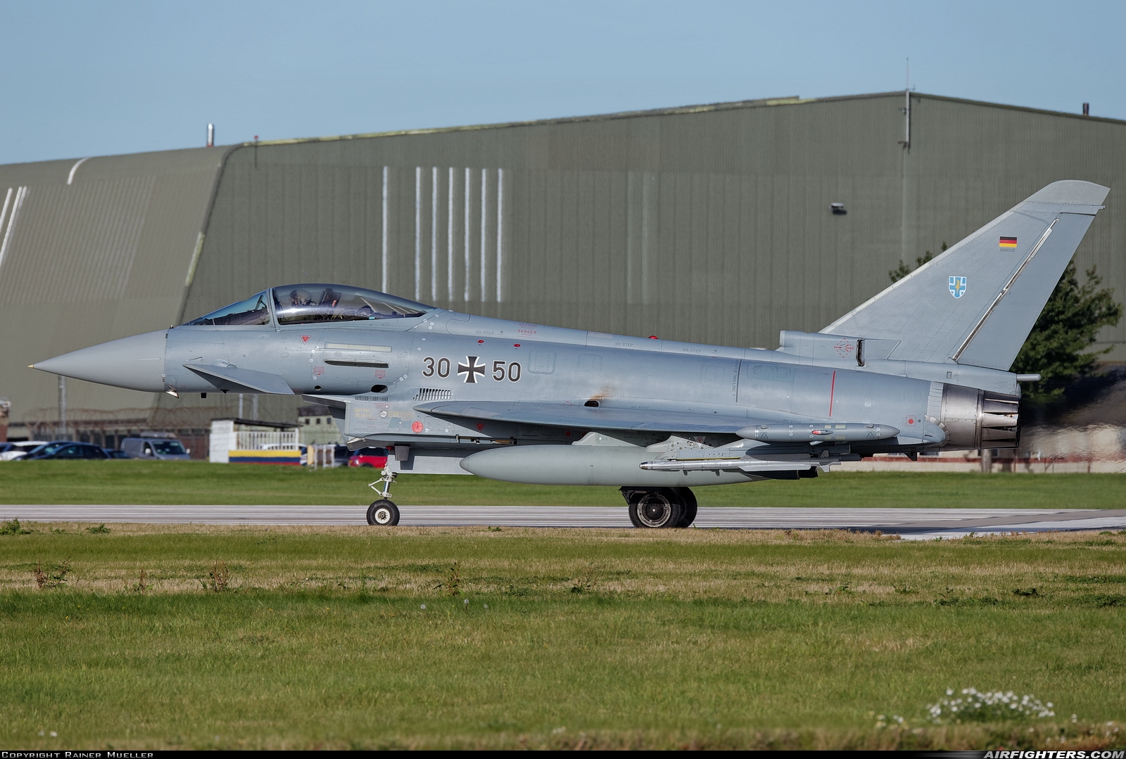 Germany - Air Force Eurofighter EF-2000 Typhoon S 30+50 at Waddington (WTN / EGXW), UK