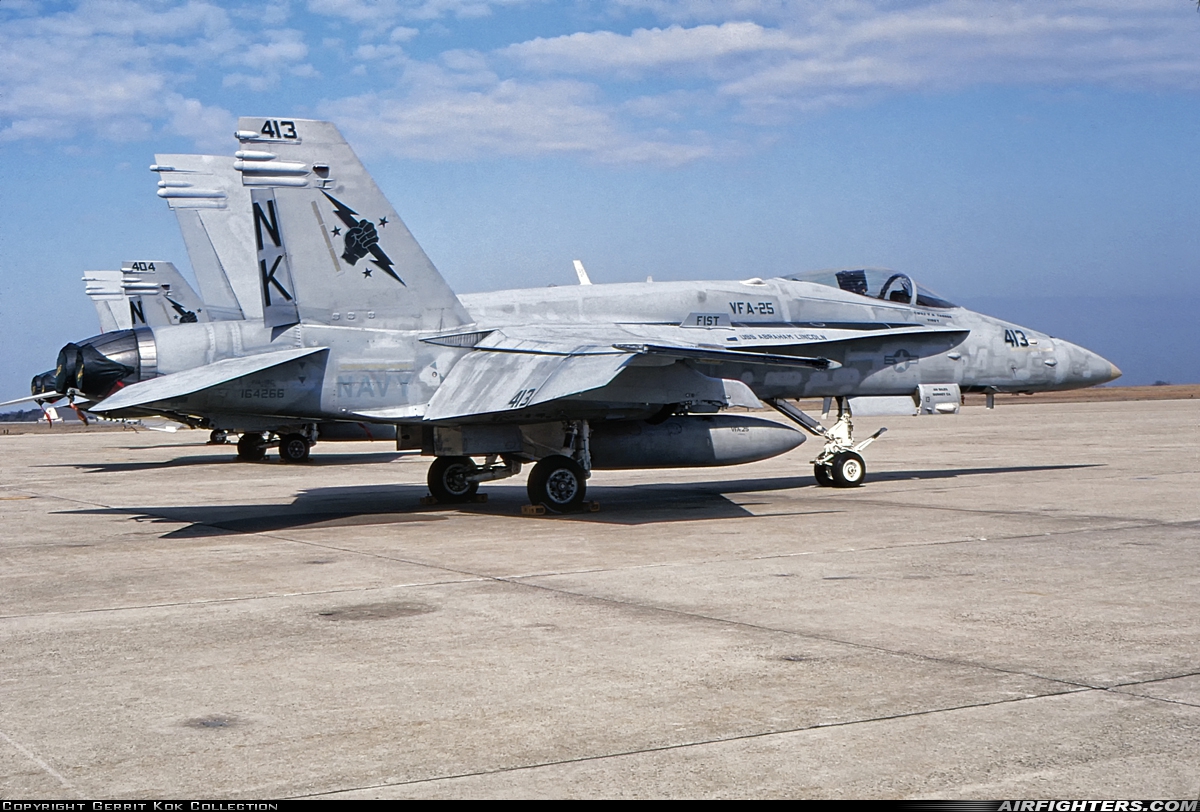 USA - Navy McDonnell Douglas F/A-18C Hornet 164266 at Camp Springs - Andrews AFB (Washington NAF) (ADW / NSF / KADW), USA